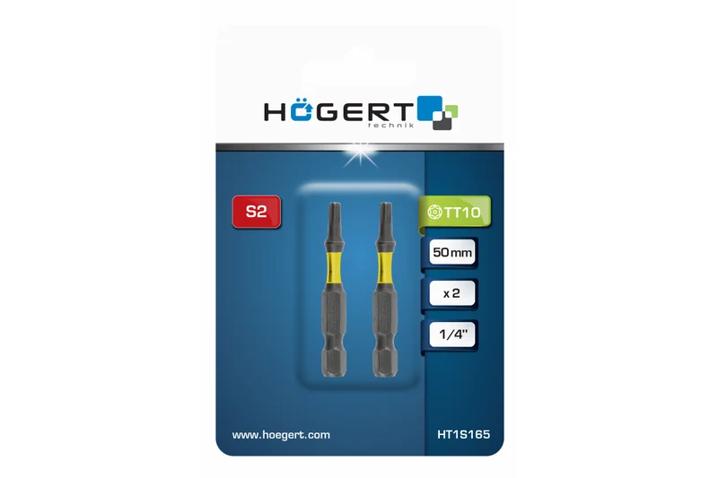 Końcówka wkrętakowa udarowa Torx TT10 50mm 2 SZT
