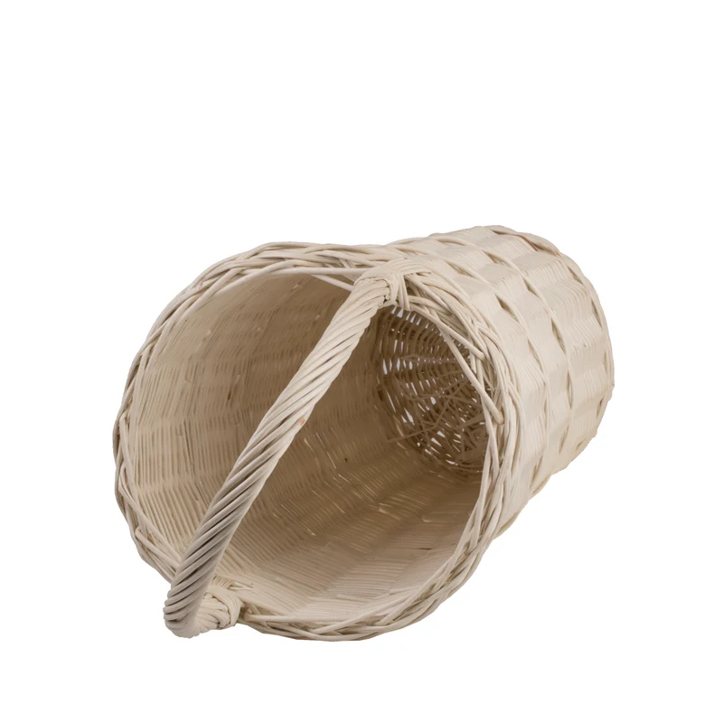 Vulpes wicker umbrella stand with handle TheWickerStories