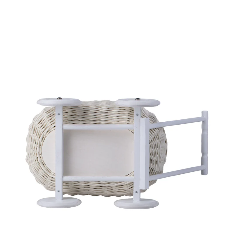 Luke wicker pushcart with pink lining TheWickerStories