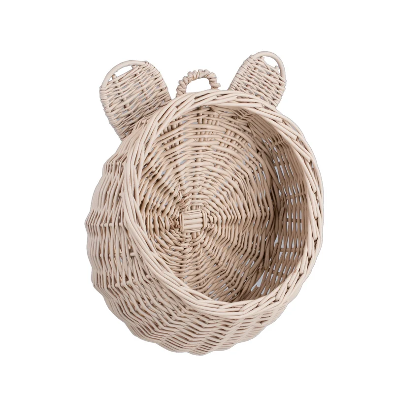 Zanoria wicker basket with handle TheWickerStories
