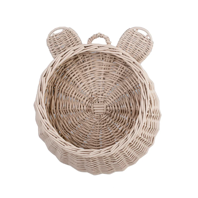Zanoria wicker basket with handle TheWickerStories