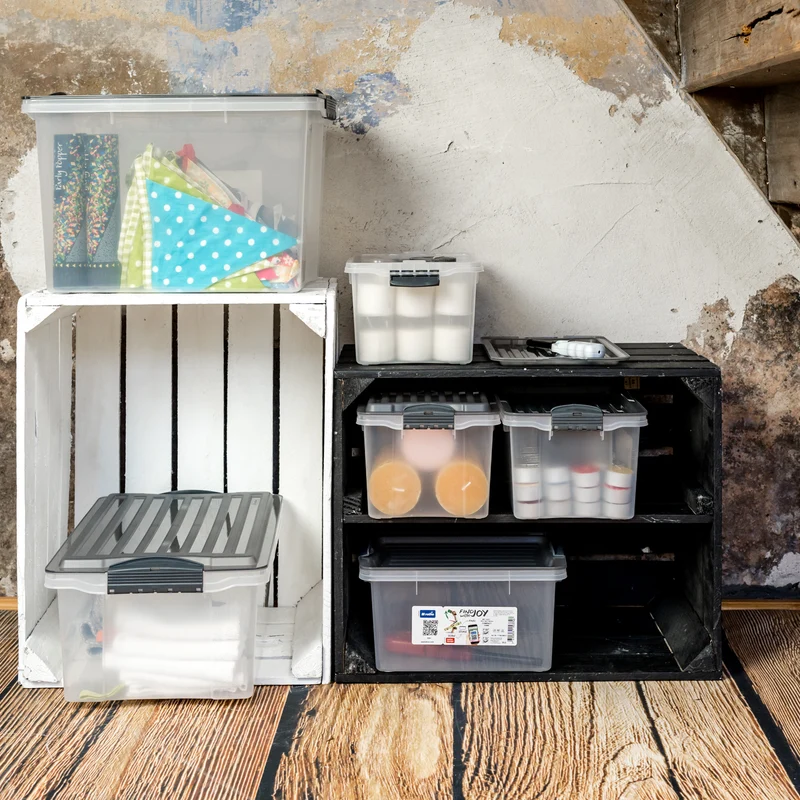 Stapelbox hoch DIN A4, 19 l COMPACT
