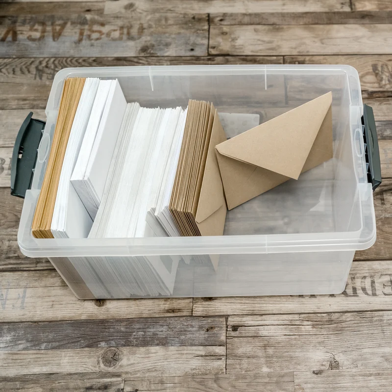 Stapelbox hoch DIN A4, 19 l COMPACT