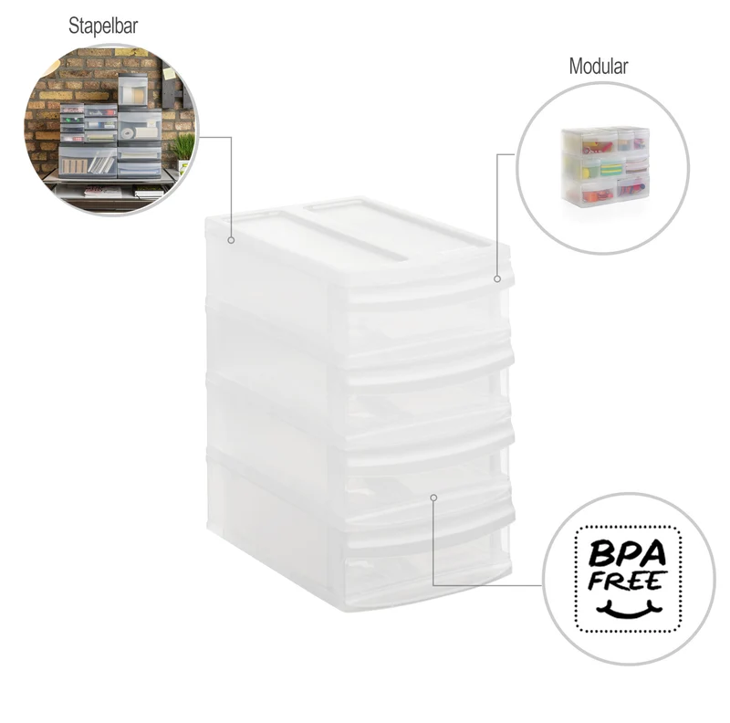 Schubladenbox Tower XS SYSTEMIX