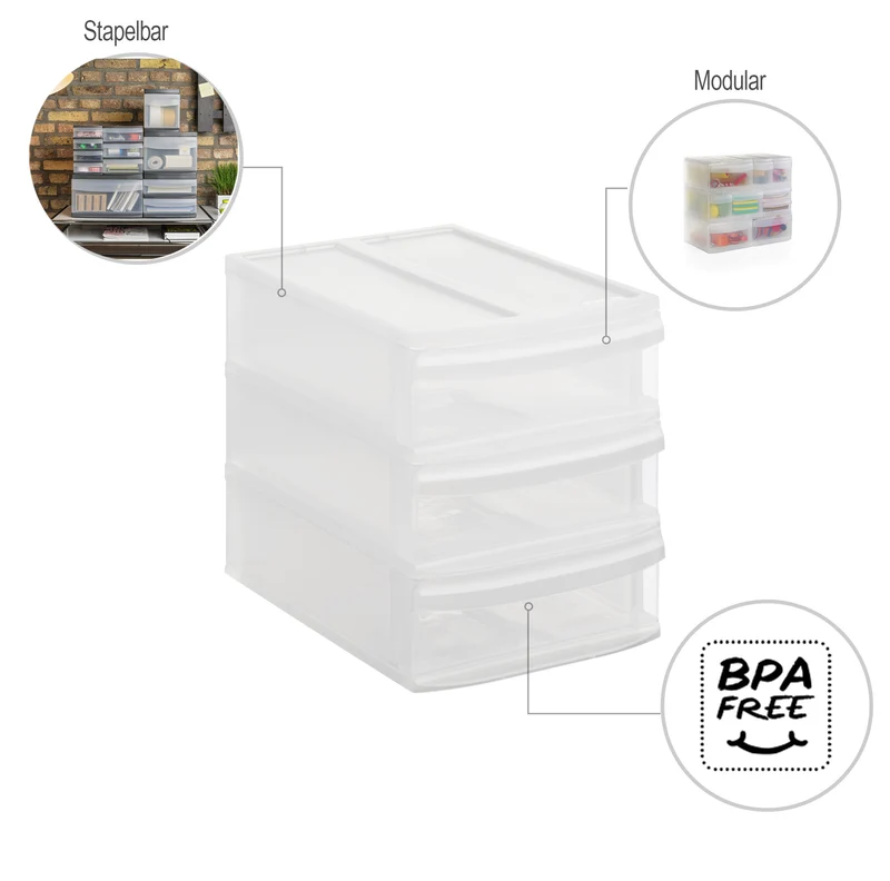 Schubladenbox Tower S SYSTEMIX