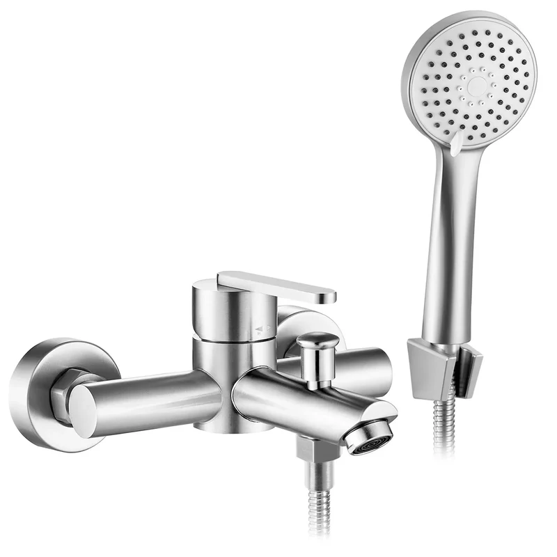Badewannenarmatur Ontario Chrom Matt