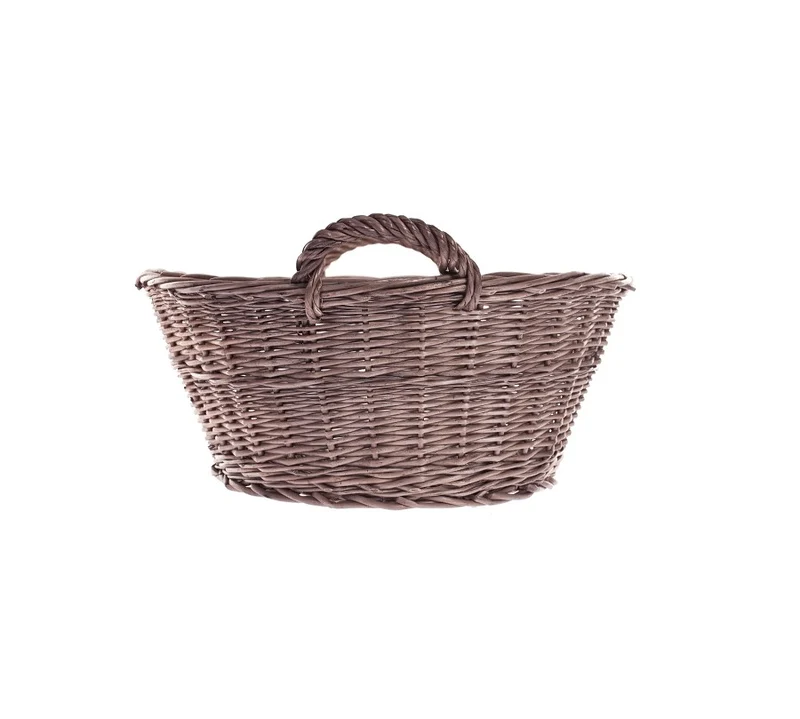 Milvus wicker basket with handles TheWickerStories