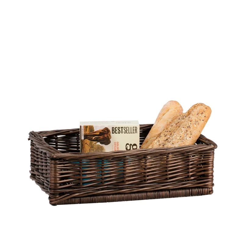 Jovalis wicker box, shelf and rack basket, wicker display storage basket TheWickerStories
