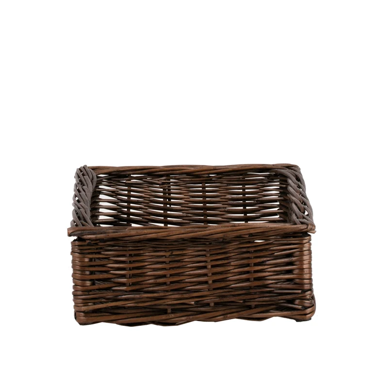 Jovalis wicker box, shelf and rack basket, wicker display storage basket TheWickerStories