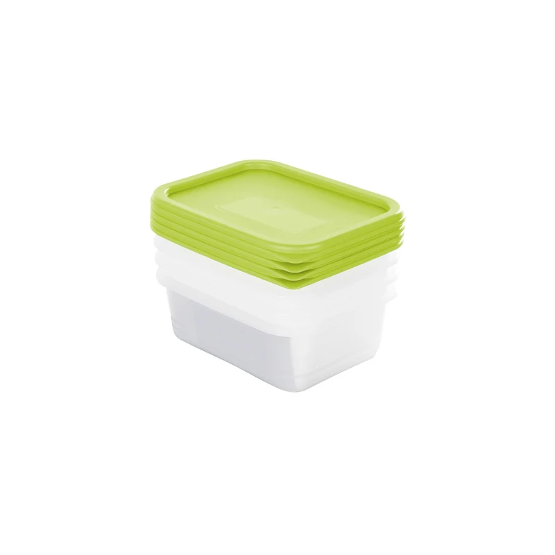 4er Set Gefrierdosen 0,5 l DOMINO