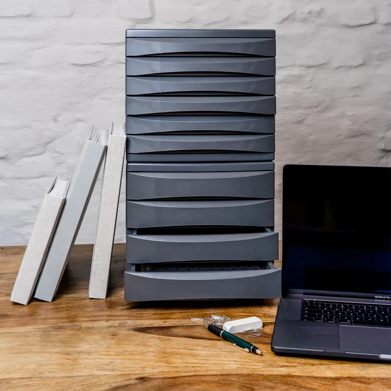 Bürobox 6 Schübe geschlossen QUADRA