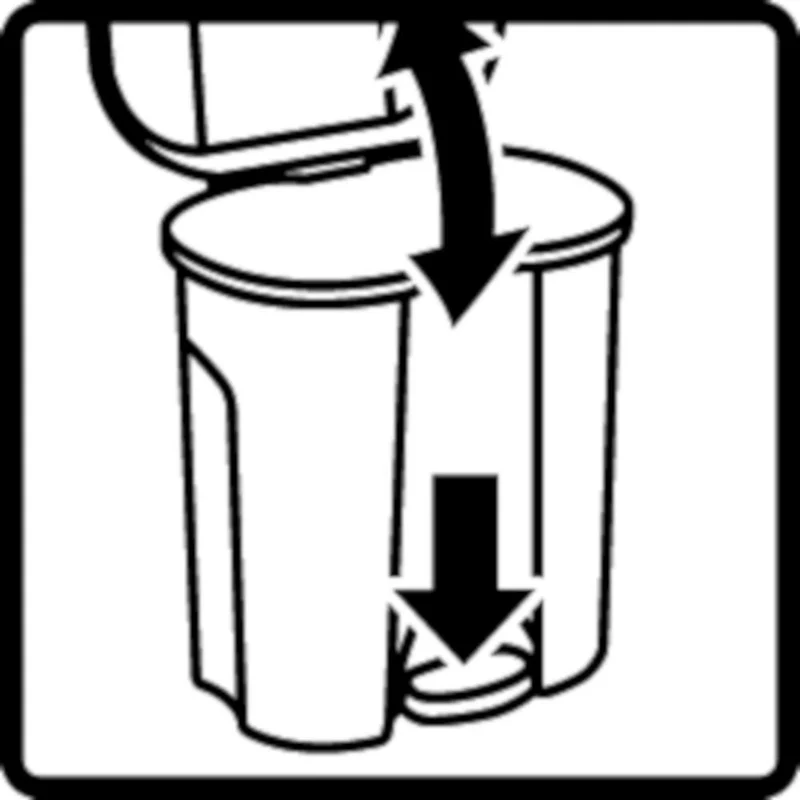 Abfalleimer 1 x 10 l, 2 x 15 l TRIO