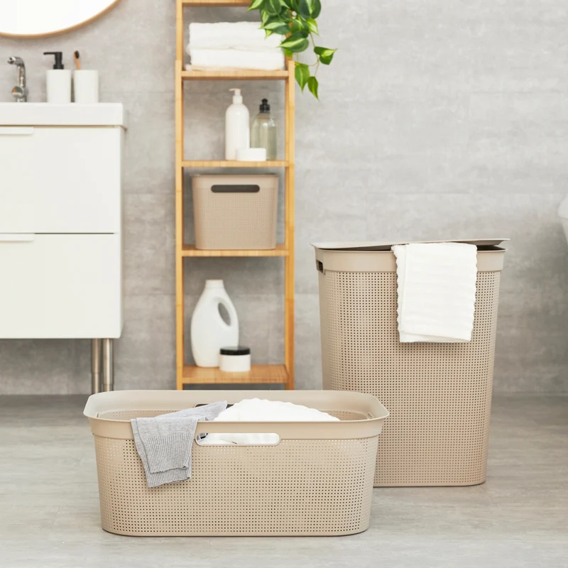 4er Set Wäschekorb 41 l Brisen