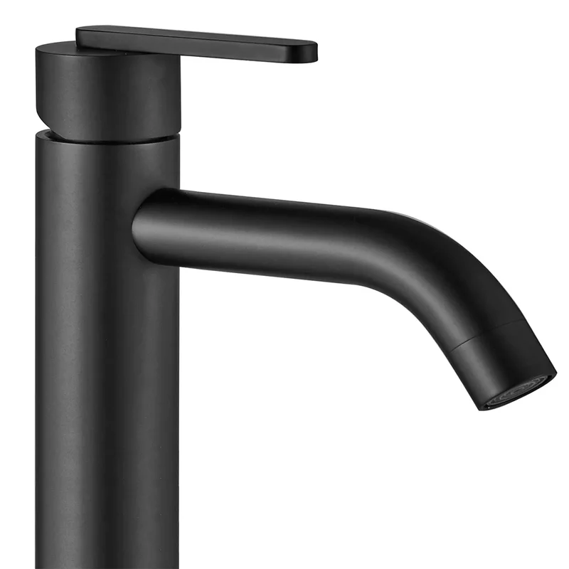 Armatur Ontario Schwarz Matt High