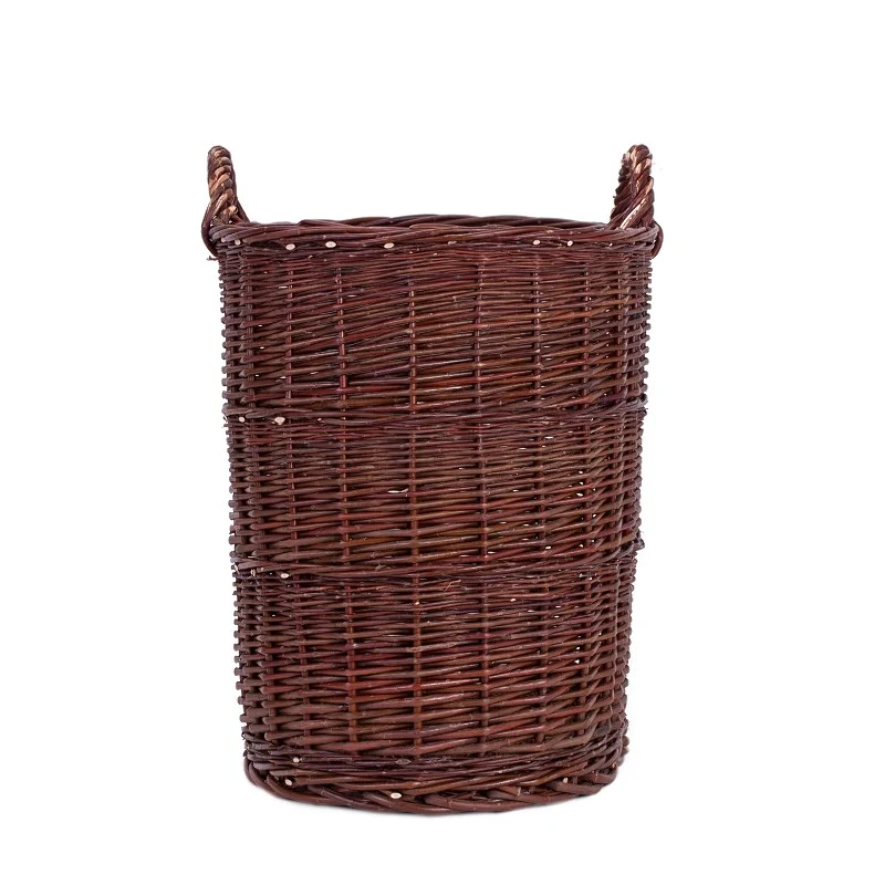 Celia wicker basket container with handles TheWickerStories