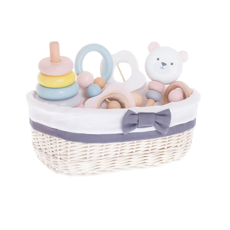 Nestor small wicker basket with white lining TheWickerStories