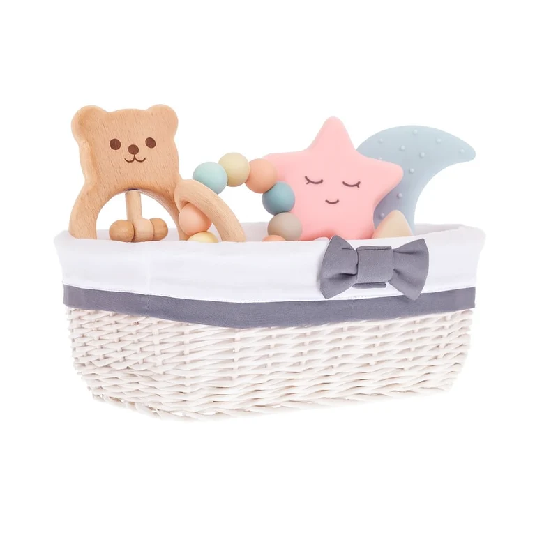 Nestor small wicker basket with white lining TheWickerStories