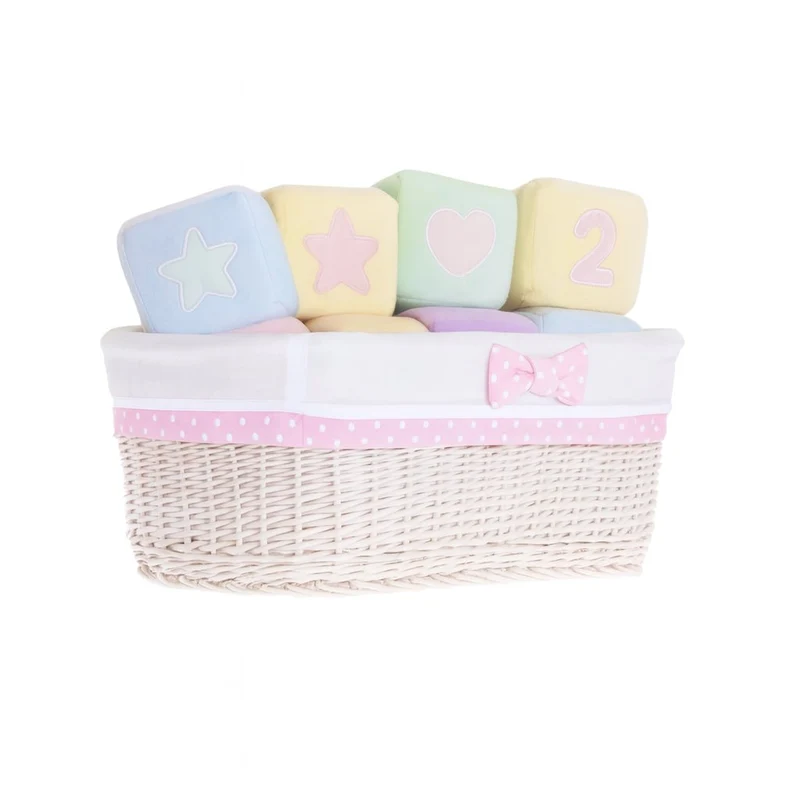 Nestor small wicker basket with white lining TheWickerStories