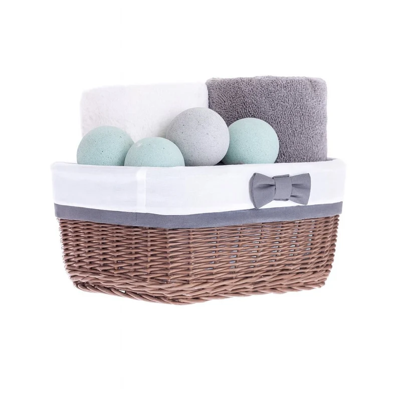 Nestor small wicker basket with white lining TheWickerStories