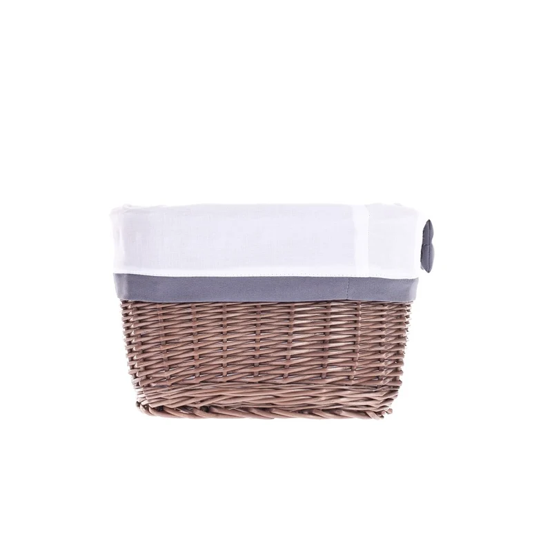 Nestor small wicker basket with white lining TheWickerStories
