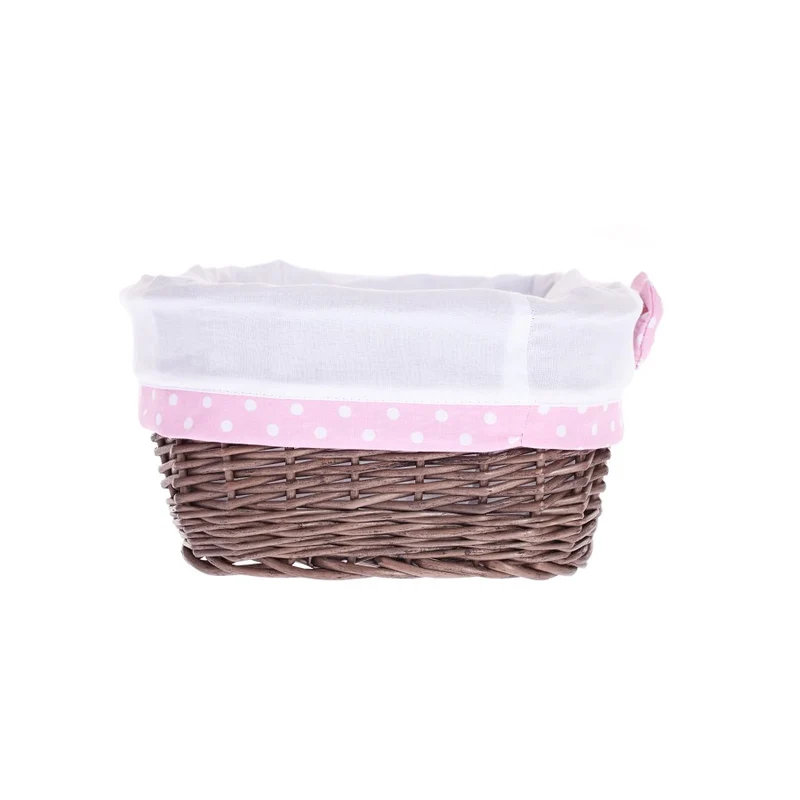 Nestor small wicker basket with white lining TheWickerStories