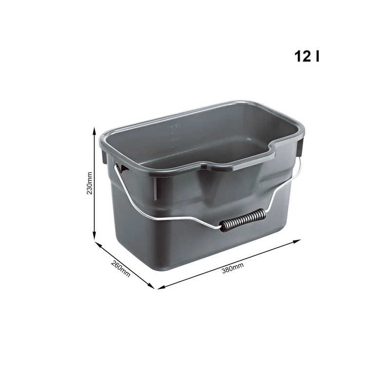 Eimer eckig 12 l BASIC