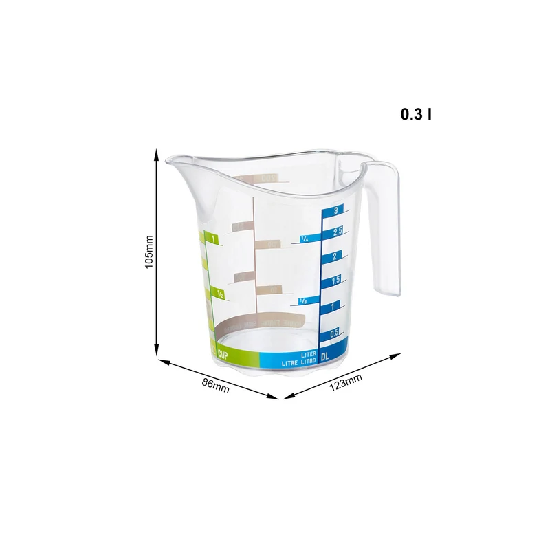 Messbecher 0,3 l DOMINO