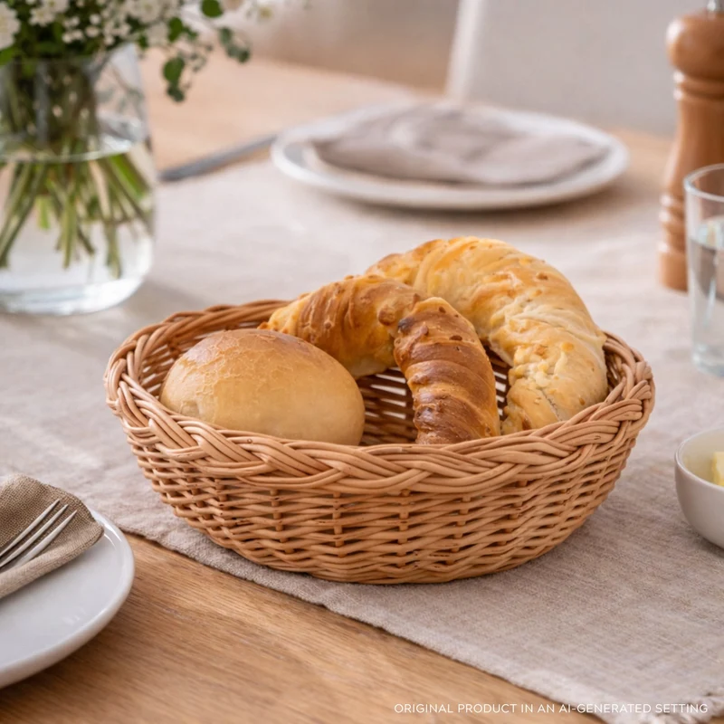 Larus wicker bread basket TheWickerStories
