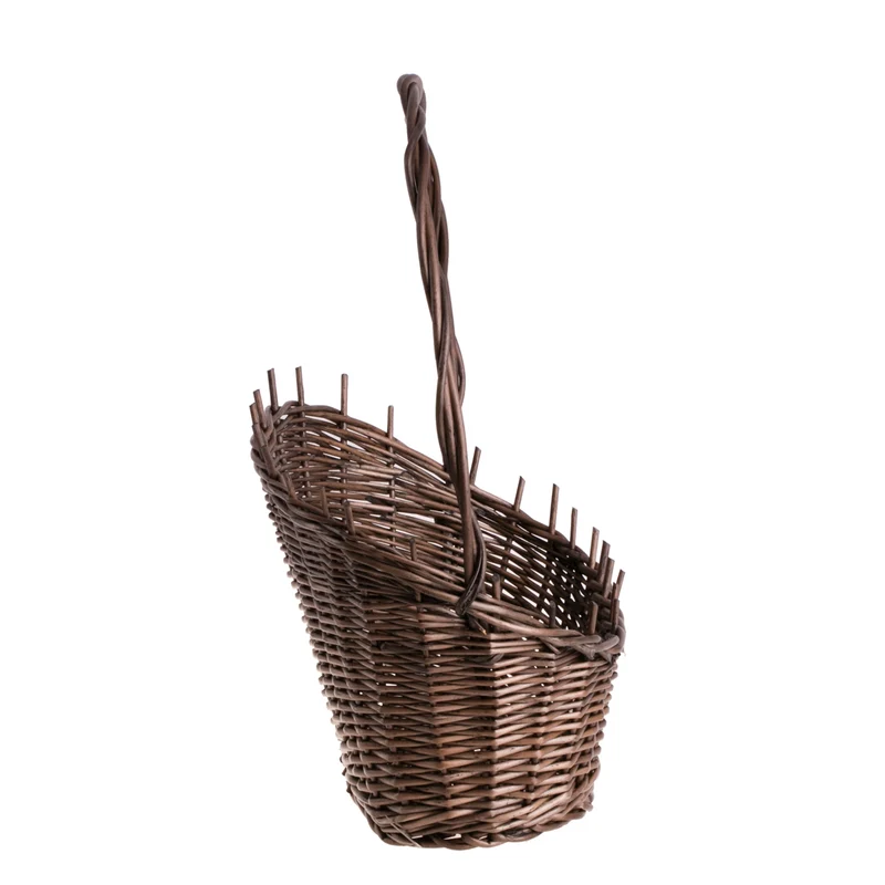 Zorilla wicker gift basket with handle TheWickerStories