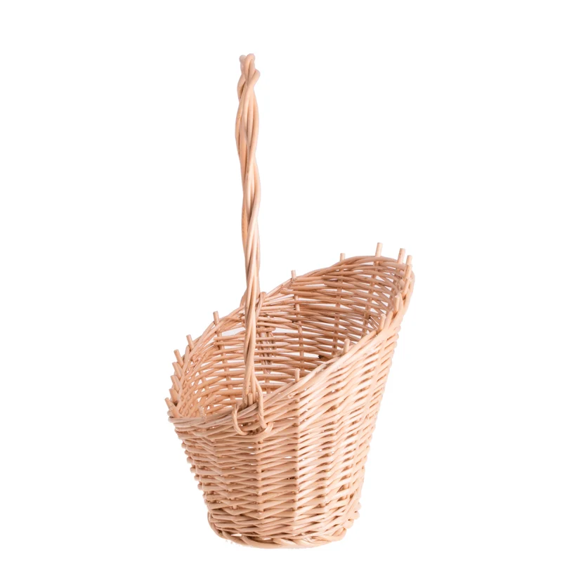 Zorilla wicker gift basket with handle TheWickerStories