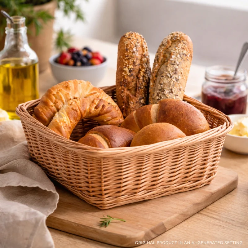 Laro wicker bread basket TheWickerStories
