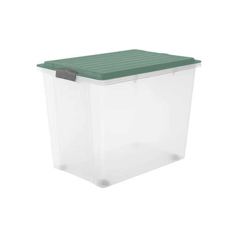 Stapelbox mit Rollen DIN A3, 70 l COMPACT