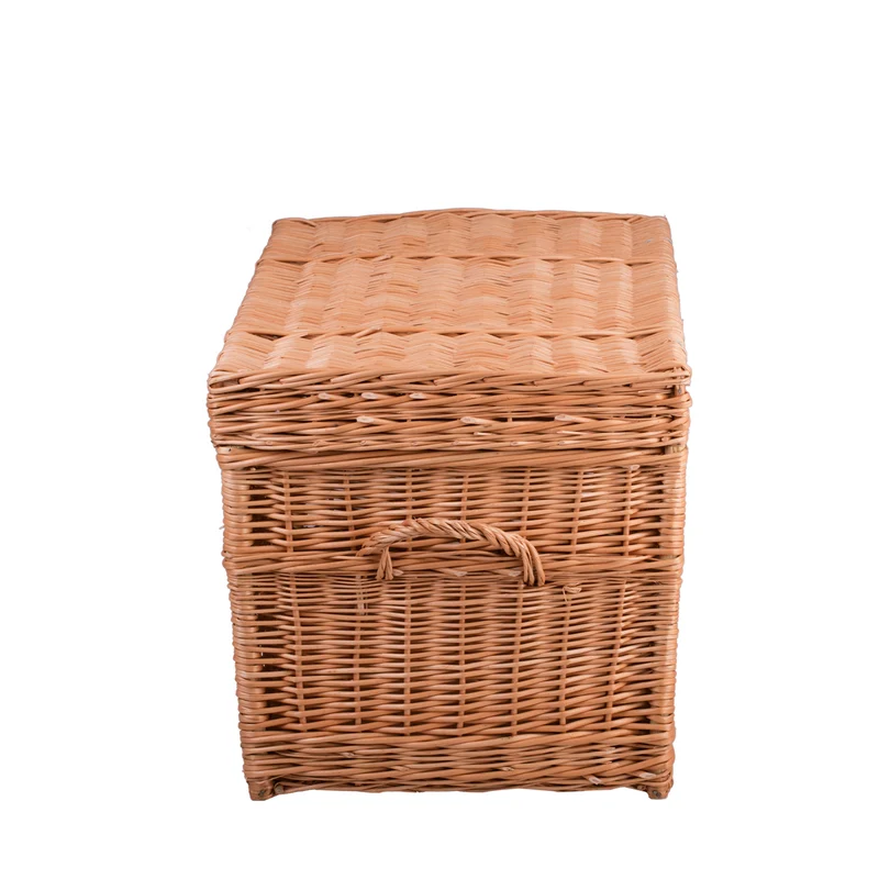 Kogia wicker basket with handles and lid TheWickerStories