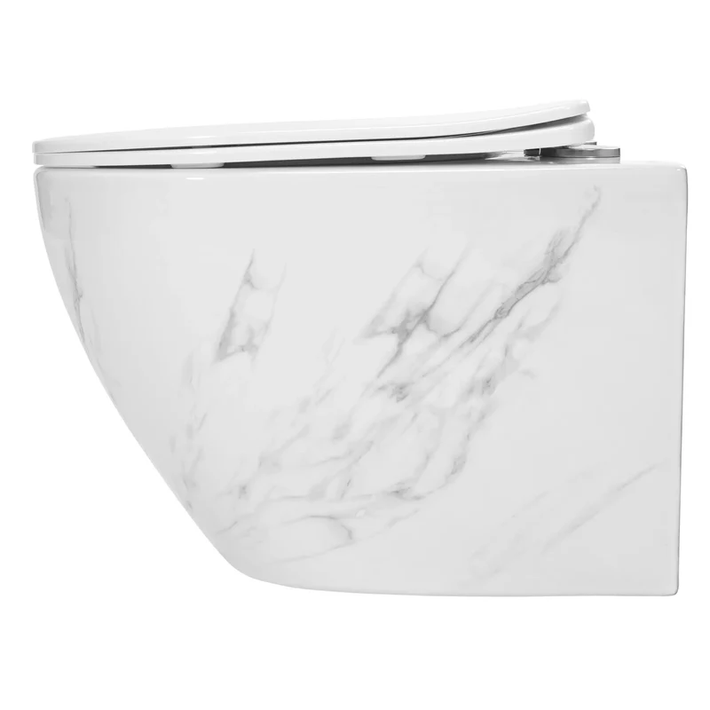 Toilette Carlo Marmor Grau