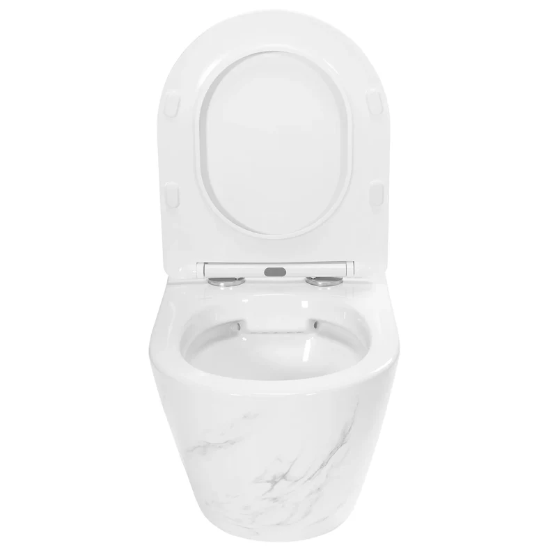 Toilette Carlo Marmor Grau