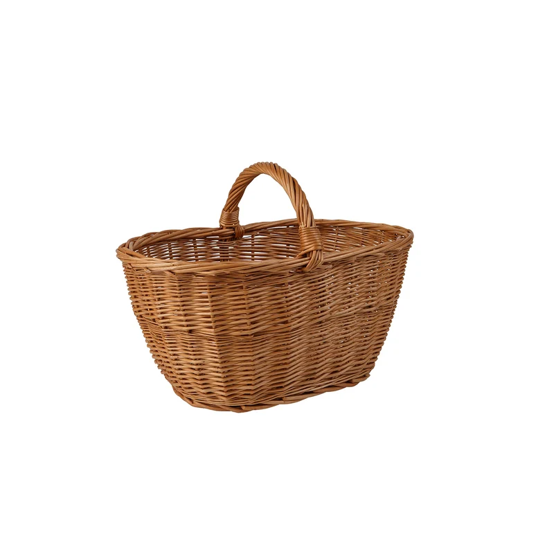 Walerissa wicker shopping basket, mushroom and picnic basket, decorative gift basket TheWickerStories