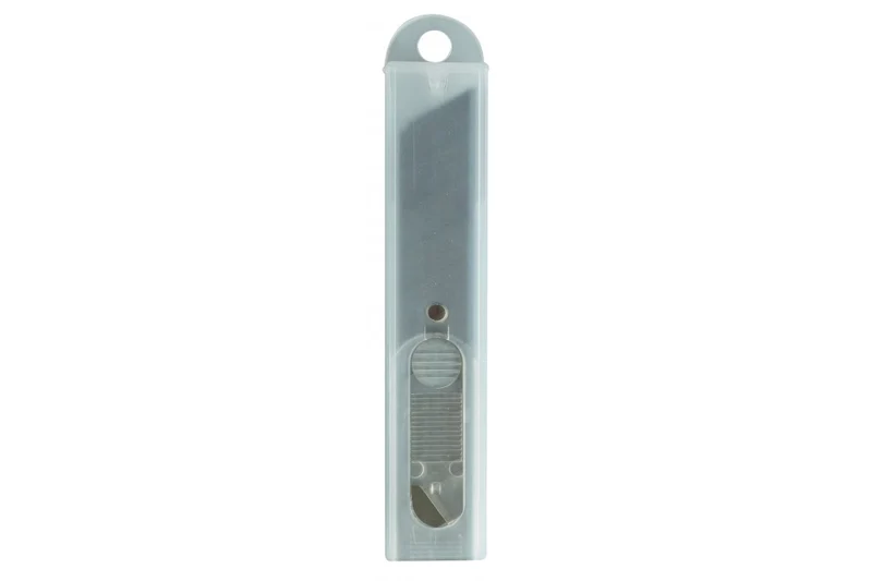 Ostrza łamane wymienne 18 mm, stal SK5, 10 sztuk w blistrze
