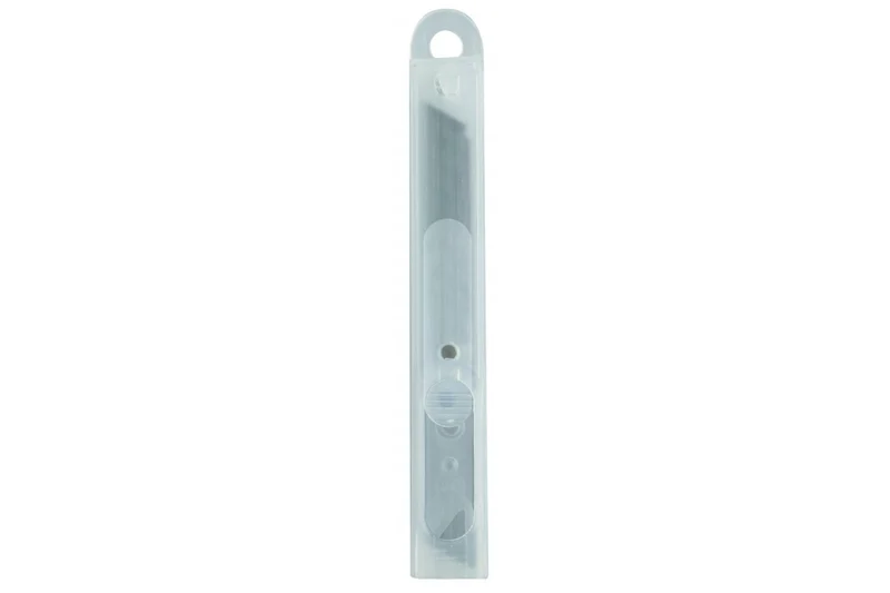 Ostrza łamane wymienne 9 mm, stal SK5, 10 sztuk w blistrze