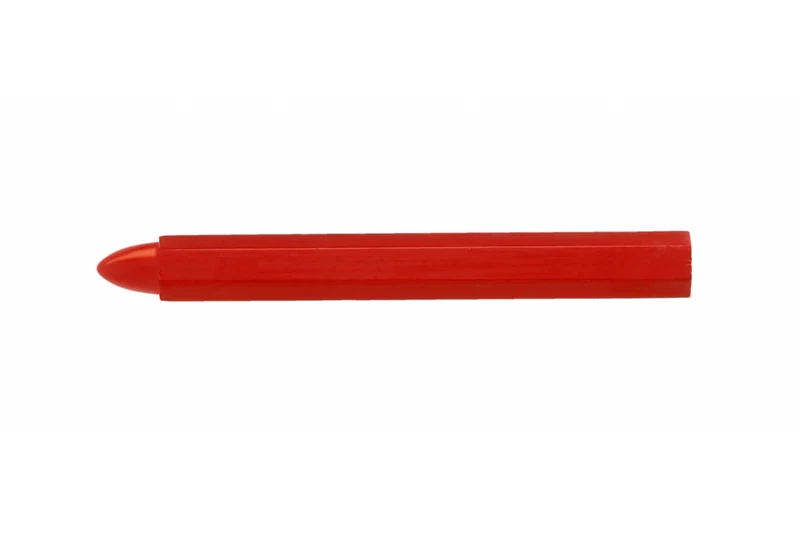 Kreda techniczna czerwona, 120 mm, 12 szt.