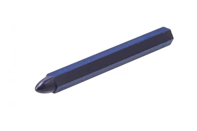 Kreda techniczna niebieska, 120 mm, 12 szt.