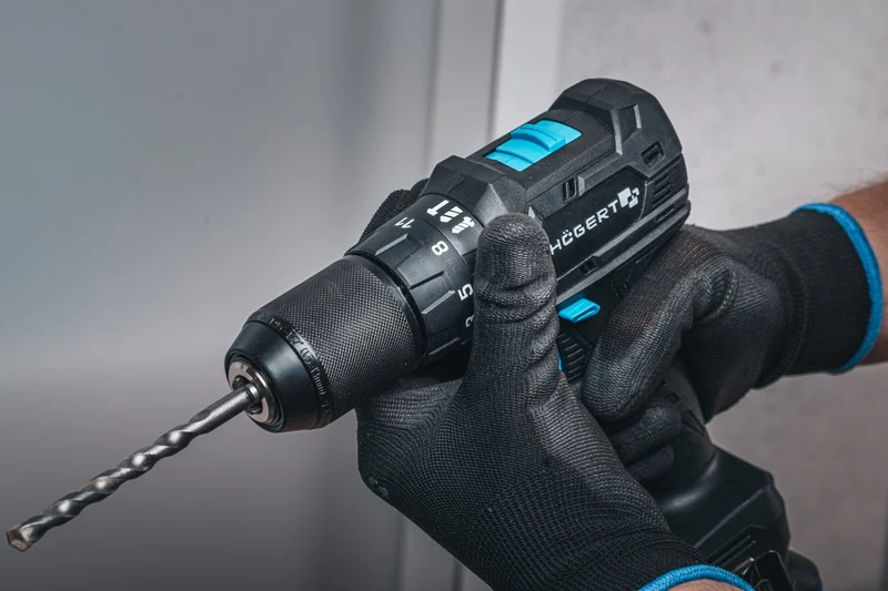 Bezszczotkowa kompatkowa wiertarko wkrętarka udarowa 40Nm 18V