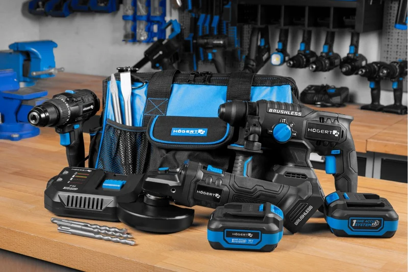 Zestaw Elektronarzędzi Bezszczotkowych 18V BLCONSTRUCTION