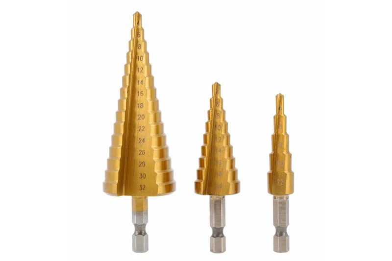 Wiertło stopniowe 4-32 mm zestaw 3 szt