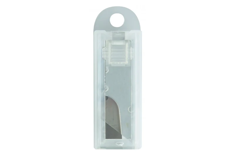 Ostrza trapezowe wymienne 19mm, stal SK5, 10 sztuk w blistrze