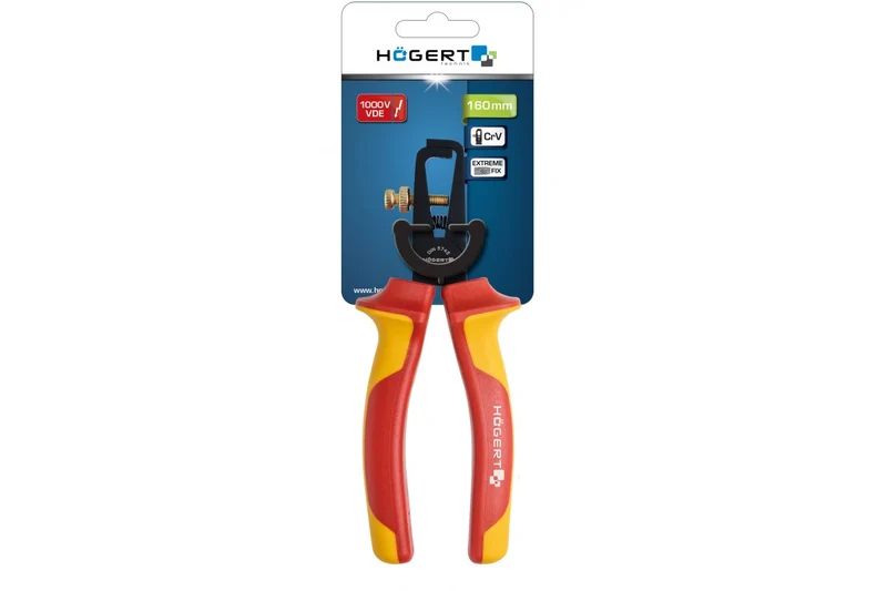 Szczypce do ściągania izolacji 160mm, 1000V, VDE