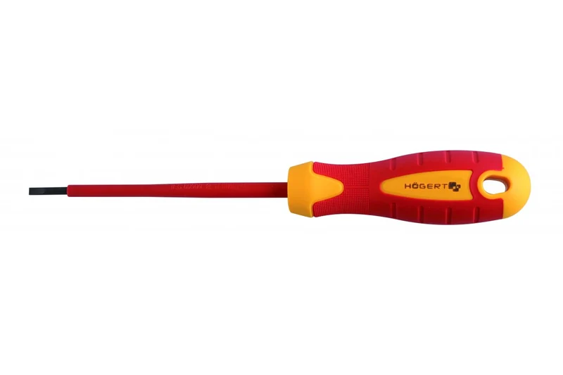 Wkrętak płaski, izolowany 2.5 x 75 mm, 1000V, stal S2