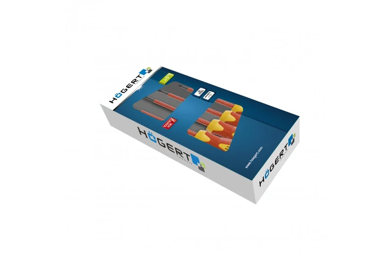 Wkrętaki - zestaw 5 szt, izolowane 1000V, stal S2