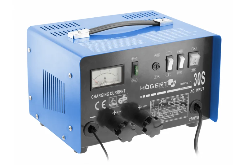 Ładowarka elektroniczna 12-24V, 14-26A