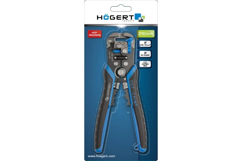 Automatyczny ściągacz izolacji 210 mm, 0.05-10.0 mm2