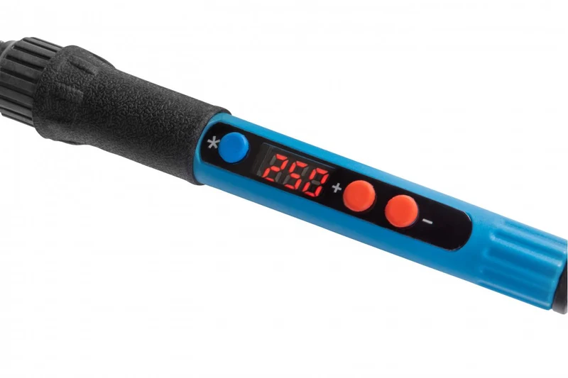 Lutownica kolbowa 80 W z wyświetlaczem LCD